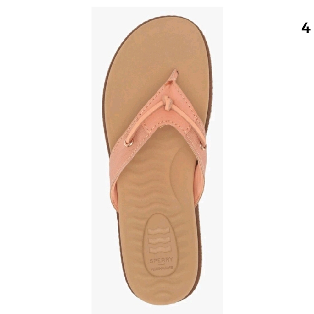 NEW SPERRY Waveside Plushwave Thong Sandal. Size 6 - Picture 3 of 9
